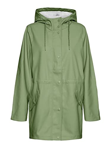 VERO MODA Damen Vmmalou Coated Jacket Noos Jacke, Loden Frost, M EU