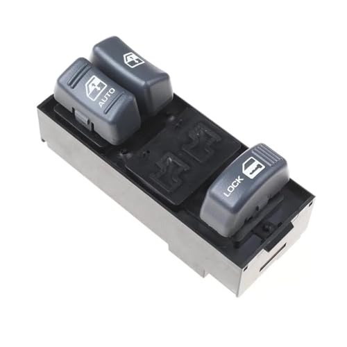 Interrupteur de vitre principal pour Blazer Tahoe et GMC - Commande électrique 15151356 - 5