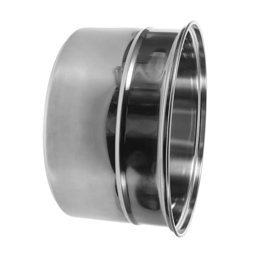 MUCKLILY Olla Inoxidable Calentar Sopa Accesorio Compatible con Estufas Eléctricas Cocinas Gran Capacidad
