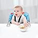PandaEar Quick Clip On High Chair with Storage Bag, Portable High Chair That Attaches to Table, Hook On Baby Seat for Table