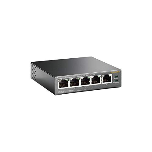 TP-Link TL-SF1005P, PoE Switch, Nero 5 Porte(67W)