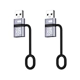 日本の中小企業 MSL FORCE [ICチップ搭載 両面10Gbps] 変換アダプタ USB 3.2 Gen 2 10Gbps超高速データ転送 急速充電 ua10gr USB-Aオス to USB-Cメス