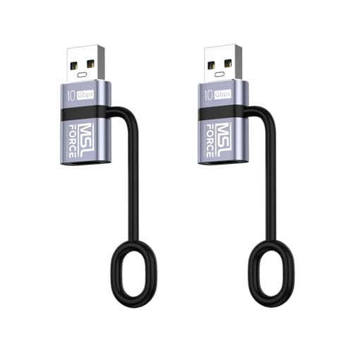 安心の日本企業 【ICチップ搭載 両面10Gbps】iphone15/16シリーズ対応 USB-C to USB-A変換アダプタ USB 3.2 Gen 2 USB C 変換アダプター 10Gbps超高速データ転送 usb3.2ケーブル ICチップ搭載 急速充電 typec データ転送 ua10g-2 (10Gbps 2個セット)