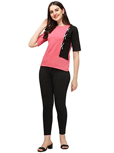 Image of Leriya Fashion Women Dori Design Top with Cap Sleeves for Office Wear, Casual Wear, Under 399 Top for Women /Girls Top
