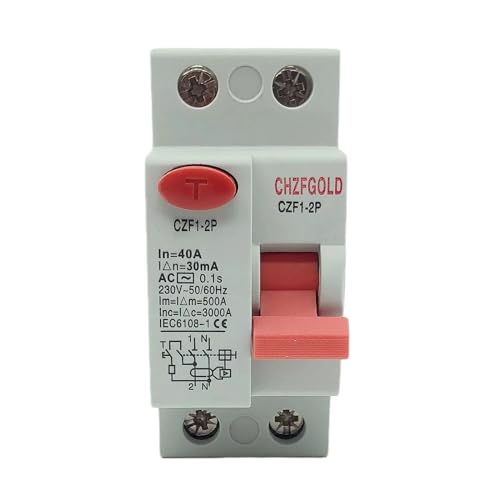 Interruptor diferencial industrial para cuadros eléctricos de 230V