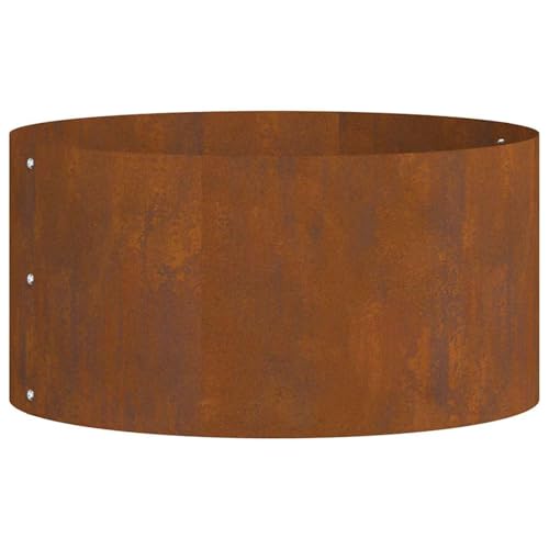 Durabilità: Fatto in acciaio corten resistente questo vaso regge in tutte le condizioni climatiche tenendo le tue piante al sicuro in ogni stagione