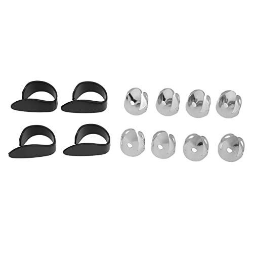 Protecteur de médiators de pouce, plastique métal mieux jouer match parfait 12 pièces design ouvert idéal présent… - Les Beatles, Paul McCartney, John Lennon, RIngo Starr, George Harrison Protecteur de médiators de pouce, plastique métal mieux jouer match parfait 12 pièces design ouvert idéal présent…