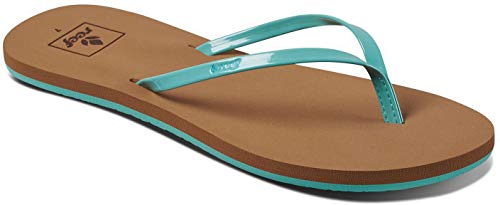 Reef Women's Bliss Slip-On Sandals, Pool (Pool/Pool), 6