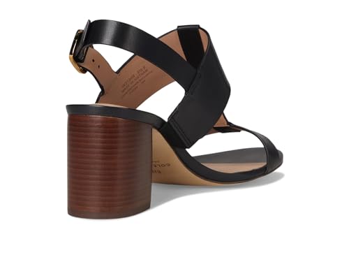 Cole Haan Cole Haan Women's Josie T-Strap Sandals, Black Leather, 7.5-B US