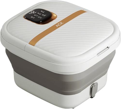 Masajeador Spa de Pies Plegable con Calor y Rodillos