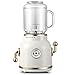 Set Frullatore Sportivo Retrò, Frullatore Frullato Mini Spremiagrumi Senza BPA Per Frullati E Frullati Con Bottiglia Da Viaggio E Tazza Di Vetro,Bianca