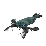 【PALETTE DE COULEURS 】 – Conçu avec un corps gris doux, orné de motifs vert turquoise et d'ailerons rose vif, ce coloris artistique en fait une pièce remarquable dans toute de peluches.