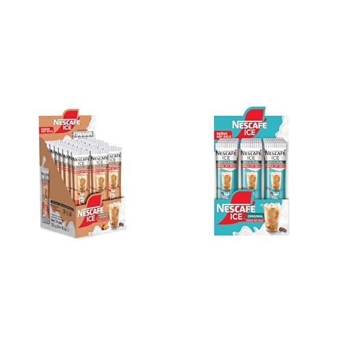 NESCAFÉ Ice – Toffee Nut Aromalı 24'lü Paket (24x10.6 G) ve NESCAFÉ Milky Ice Original 24'lü Paket (24x10.5 G)