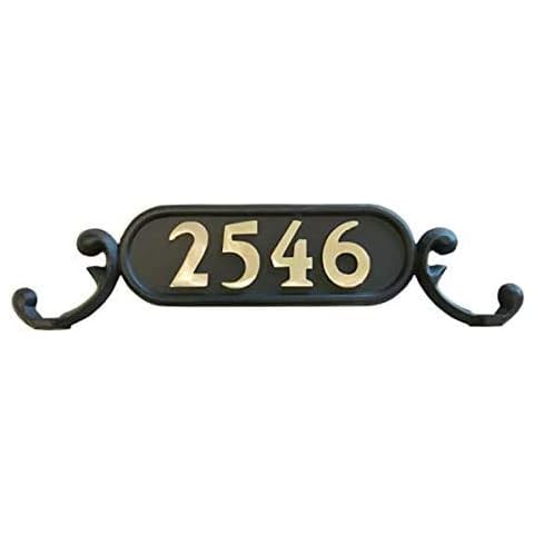 GSi Williamsburg Mailbox Address Plate, Style 1 (Charleston) Cover