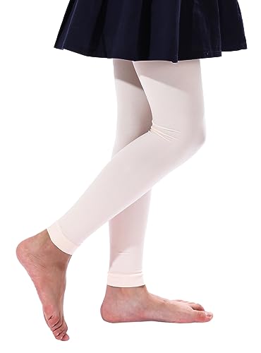 EVERSWE Girl's Microfiber Ballet Tights (Pink, 4-6)
