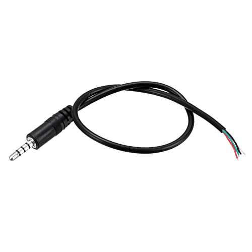Cable audio 3.5 mm macho a cable abierto 0.30m, pack de 2 miniatura 1