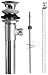 Brasstech 326 Pop-Up Drain Assembly with Overflow, Polished Chrome