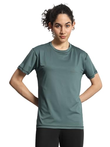 Image of Sports T Shirt for Women Quick Dry Fit Tshirt for Women Gym T Shirts for Women for Casual Wear Workout T Shirts for Women Active Gym Wear for Women Running T-Shirts for Women