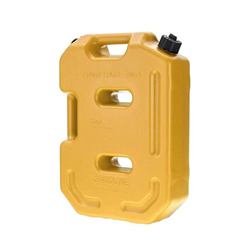 RGH Backup Portable Petrol Can Gas Container Plastic 10L Motorcycle ATV Fuel Tank Anti Static (Color : Yellow)