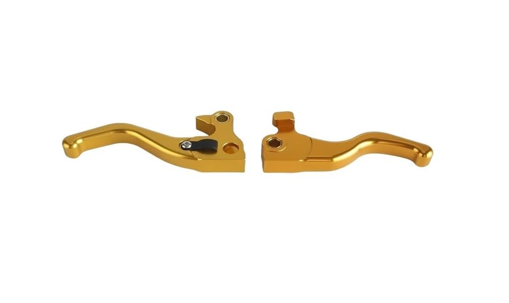 Pliqvbn 2 Finger Yellow Clutch Brake Shafts Ch&Rome Brake Clutch Hand Control Lever For Sportster 1200 883 For Forty For Eight For Superlow For Nightster For Roadste 2004-13