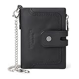 Excellente sécurité avec notre portefeuille compact à trois volets pour homme, doté d'une technologie de blocage avancée pour protéger vos données personnelles contre les vols électroniques à la tire