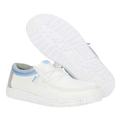 Hey Dude Men's Wally Varsity Jersey, Men’s Shoes, Men's Slip-on Loafers, Comfortable & Light-Weight3