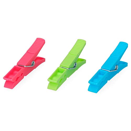 PACK 12 PINZAS DE PLASTICO GIGANTE EDM