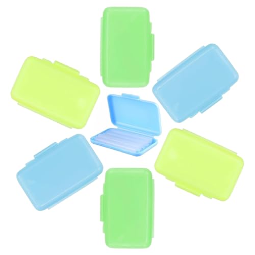 EIH1 6 PCS Ortodoncia Cera Cera Dental para Brackets 30 Tiras de Cera Dental Varios aromas de frutas para dientes de ortodoncia Cera Dental (3 Colores/3 Sabores)