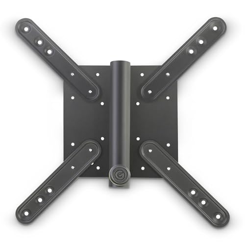 35 mm Pole Mount LCD TV Monitor Bracket with 7 VESA Hole Patterns
