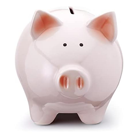 Mousehouse Gifts Pink Large Piggy Bank for Kids Cover