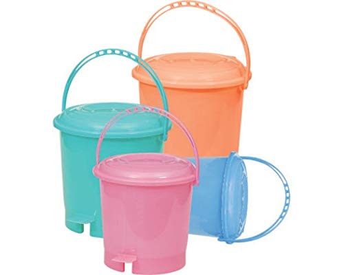Kuber Industries 2 Piece Plastic Dustbin Set (CTKTC42)
