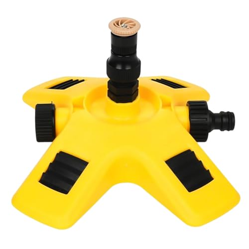 Aspersores para Césped Y Jardín - Rotación 360 Antifugas,Rociador Automático para Césped y Patio - para Riego de Plantas y Pasto Limpieza y Juego Infantil