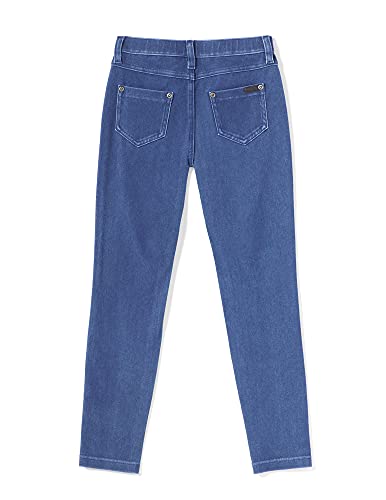 HUE Girls' Ultra Soft Denim Leggings2