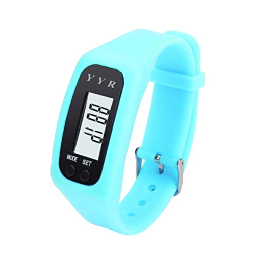 YYR Pedometer Watch Simple Fitness Tracker Walking Pedometers