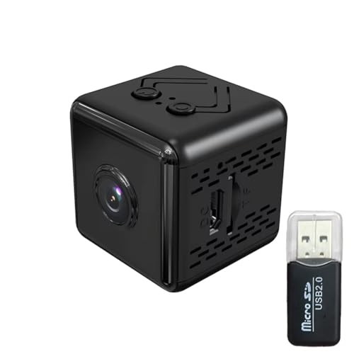 PAGJHRFJG X6D Pequeña Cámara HD Cuadrada 2.4GHz Equipo de Sistema de Seguridad para el Hogar Inteligente Infrarrojos Cámara de Monitor de Visión Nocturna