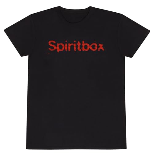 Photo de Spiritbox Static Homme T-Shirt Manches Courtes Noir XXL 100% Coton Regular/Coupe Standard