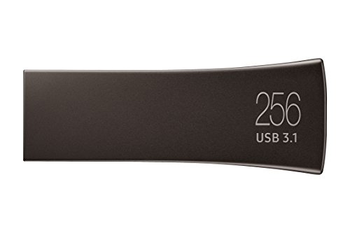 undefined SAMSUNG BAR Plus 256GB - 400MB/s USB 3.1 Flash Drive Titan Gray (MUF-256BE4/AM) の商品画像 2