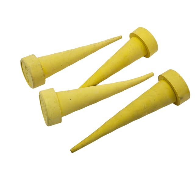 Image of Set of 4 Medium Size Hydraulic Hose Rubber Plugs. Works up to 3 /4 inch Hose Size