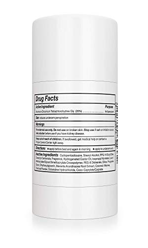 Carpe Clinical Strength Deodorant + Clinical Antiperspirant - Clinical Grade Solid Stick - Fresh Linen Scent - Combat Excessive Underarm Sweating - Great for Hyperhidrosis