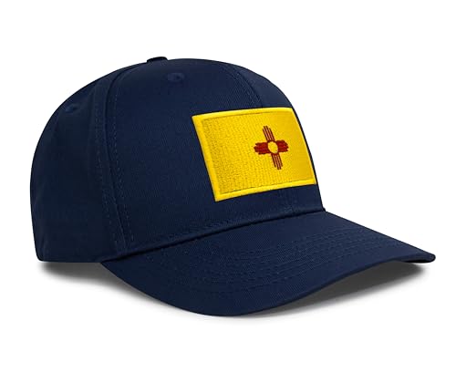 Image of International Tie State Hat for Men and Women, Adjustable Snapback Trucker Baseball Cap with Embroidered Patch