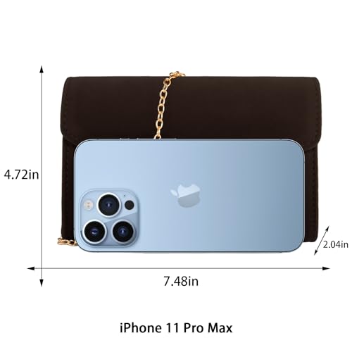 Image of Clutch Purses for Women Evening Bag Faux Suede Formal Party Wedding Cocktail Prom