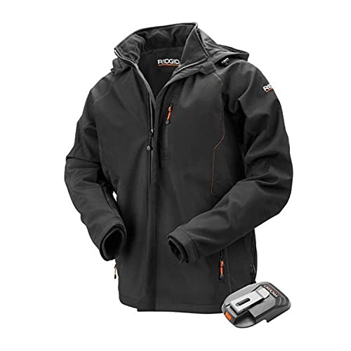 Ridgid Men's 18-Volt Lithium-Ion Cordless Heated Jacket (Large)
