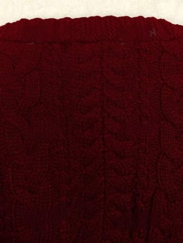 Image of ZAFUL Women's Tie Front Crop Cardigan Sweater V-Neck Lantern Sleeve Open Front Loose Casual Knitwear