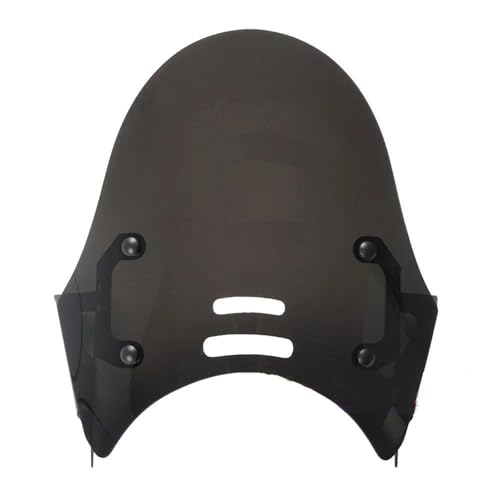RTSMD Motorrad Windschutzscheibe Windschutz Windabweiser Schutz Für Yamaha XSR700 2022-2025 XSR-700 Gen2 Wind Shield Screen Verkleidung Windschutzscheibe Ersatz(SCHWARZ)