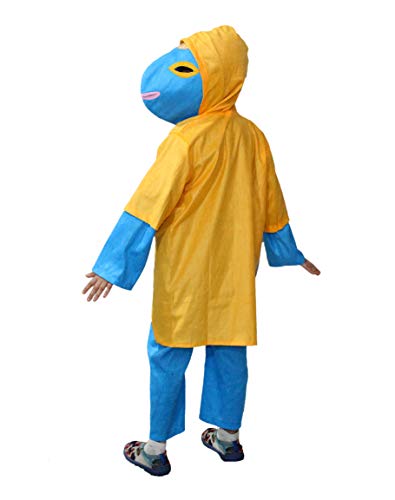 Image of Kaku Fancy Dresses Alien Fancy Dresses Costume Blue For Boys and Girls