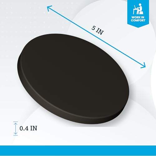 Technogel Ergonomic Elbow Pads (Set of 2) – Portable Gel Cushions for Remote Work & Flexible Desks – Relieves Shoulder, Arm & Wrist Pain – OEKOTEX 100 Certified, Made in Germany (Black)