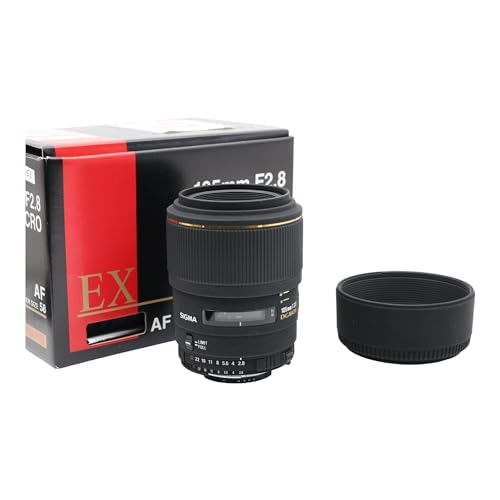 Sigma 105mm f/2.8 EX DG Medium Telephoto Macro Lens for