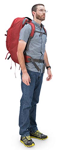 Osprey Packs FARPOINT 55, Jasper RED, Medium/Large