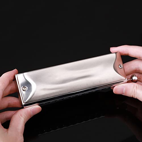 MEIeynt Harmonica Chromatique C, 12 Trous 48 Tune Orgue à Bouche Harmonica Chromatique Clé De C pour Adultes… - Les Beatles, Paul McCartney, John Lennon, RIngo Starr, George Harrison MEIeynt Harmonica Chromatique C, 12 Trous 48 Tune Orgue à Bouche Harmonica Chromatique Clé De C pour Adultes… – Image 4