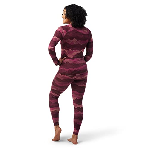 Smartwool Women's Classic Thermal Merino Base Layer Pattern Crew3